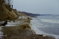 Erosion at Crabtree Farm bluffs